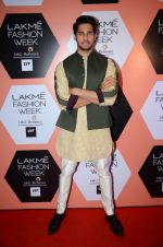 Sidharth Malhotra on Day 4 at Lakme Fashion Week 2016 on 2nd April 2016